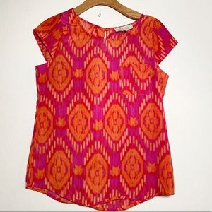 Olive & Oak Short Sleeve Career Top‎